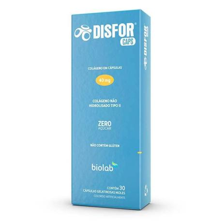 Disfor-Caps-Colageno-Tipo-2-40mg-com-30-capsulas