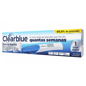 Clearblue Teste De Gravidez Digital Indicador De Semanas