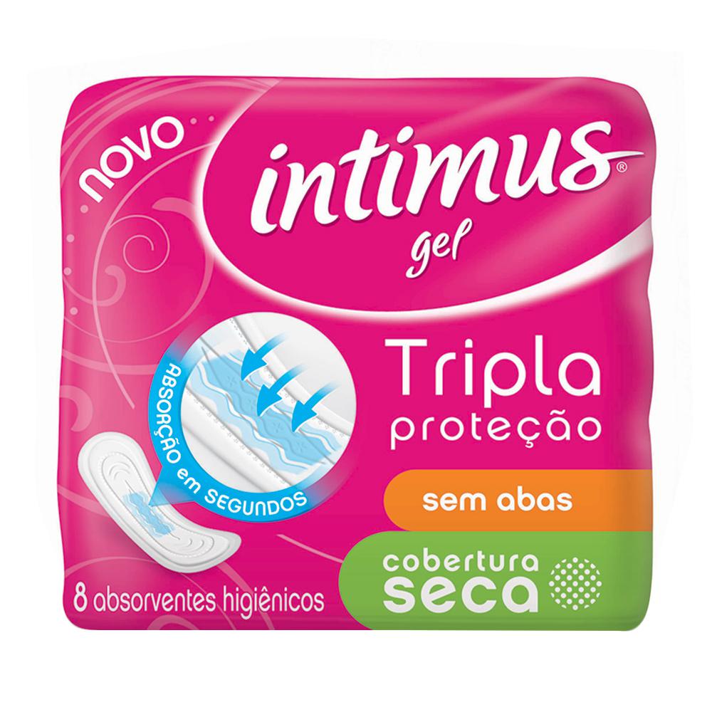 Absorvente-Intimus-Gel-Tripla-Protecao-Cobertura-Seca-com-8-unidades