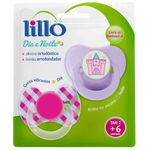 Chupeta-Lillo-Dia-E-Noite-Silicone-Ortodontico-com-2-Tam2-Lilas