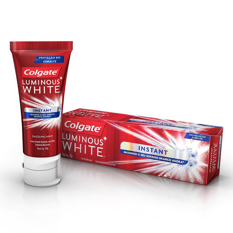 Creme-Dental-Colgate-Luminous-White-Instant-70g