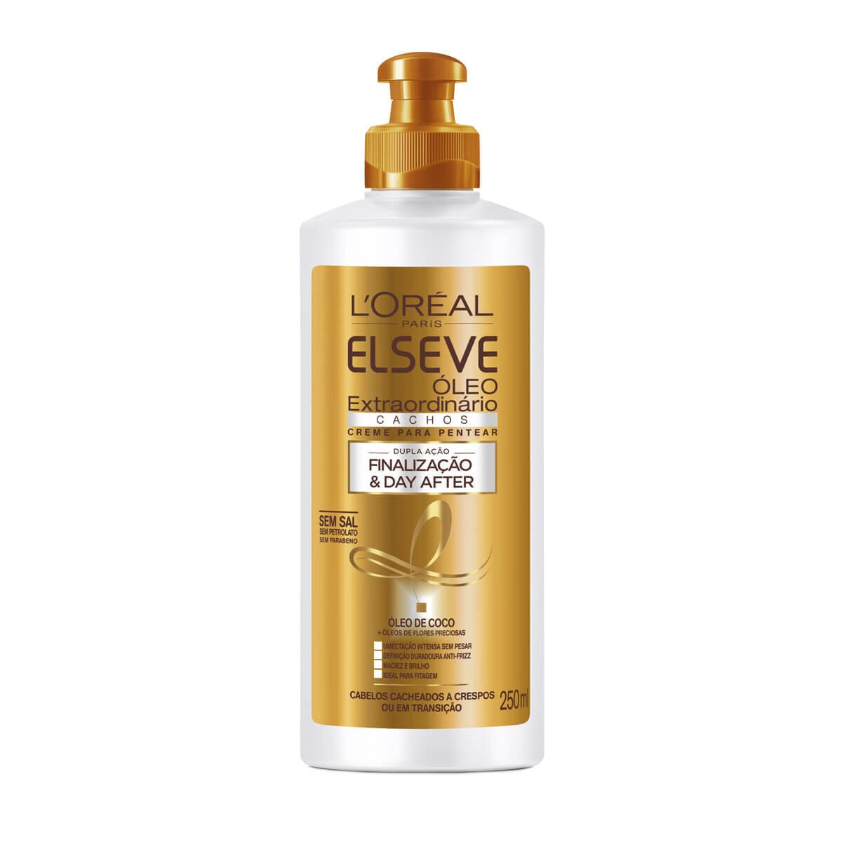 Creme-Para-Pentear-Elseve-Oleo-Extraordinario-Cachos-250Ml