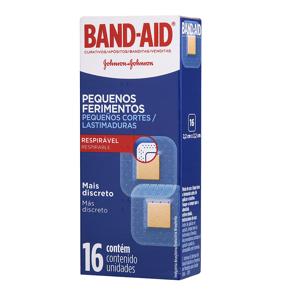 ESPARADRAPOS E MICROPORES - Band-Aid Bege C/10 Unidade