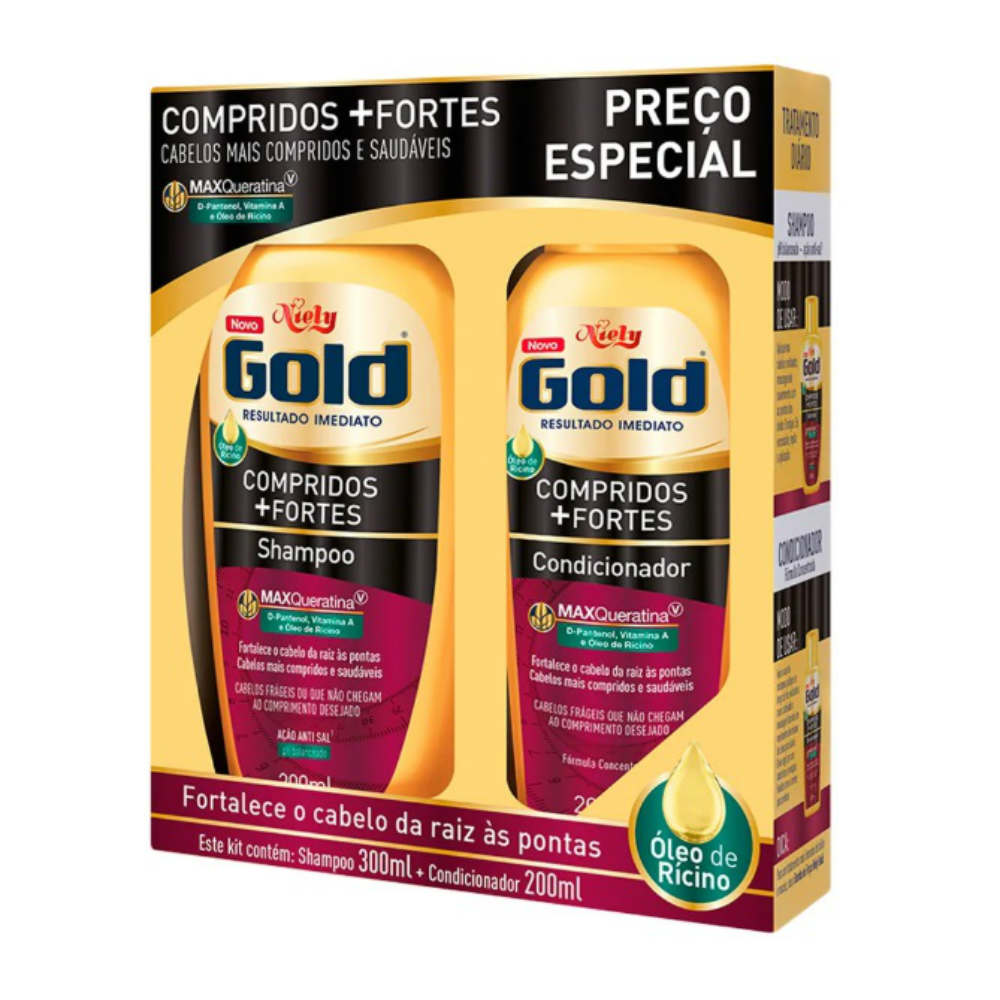 Kit-Niely-Gold-compridos-Fortes-Shampoo-300mL-Condicio-200mL