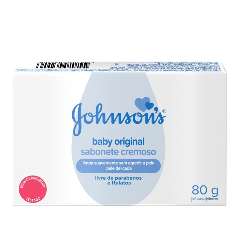 Sabonete-Johnsons-Baby-Original-80g