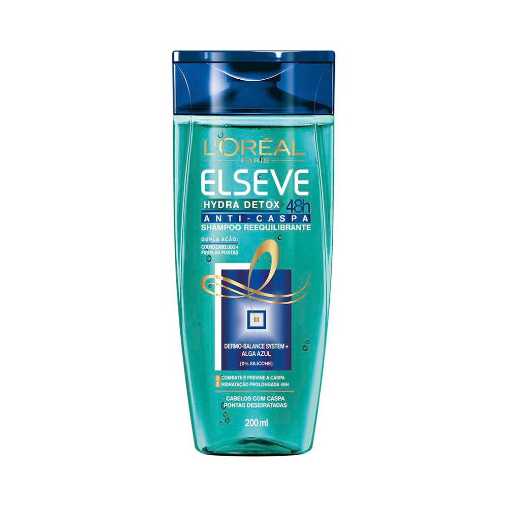 Shampoo-Elseve-Hydra-Detox-48H-Anti-Caspa-200Ml