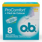 Absorvente-Interno-O.B.-Sempre-Livre-Procomfort-Medio-com-8-unidades