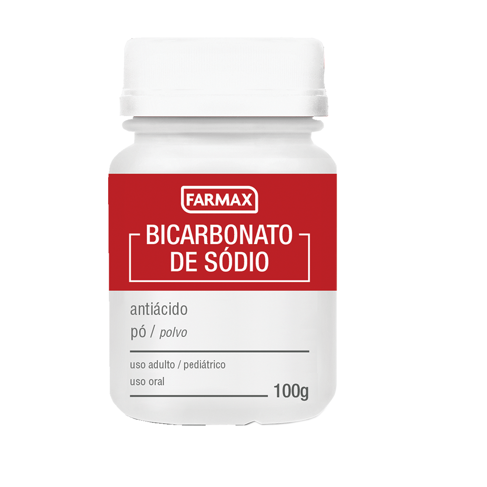 Bicarbonato De Sódio Pó Farmax 100g - Pense Farma