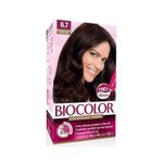 Biocolor-Tinta-de-Cabelo-Coloracao-Creme--6.7-Marrom-Nat-Irr