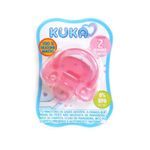 Chupeta-Kuka-Silicone-Soft-Ortodontico-Tamanho-2-Rosa