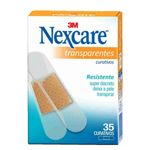 Curativo-Nexcare-3M-Transparente-com-35-unidades