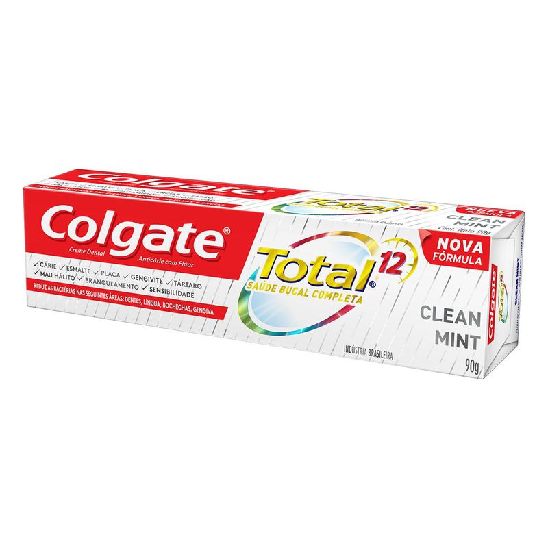 Creme-Dental-Colgate-Total-12-Clean-Mint-90G