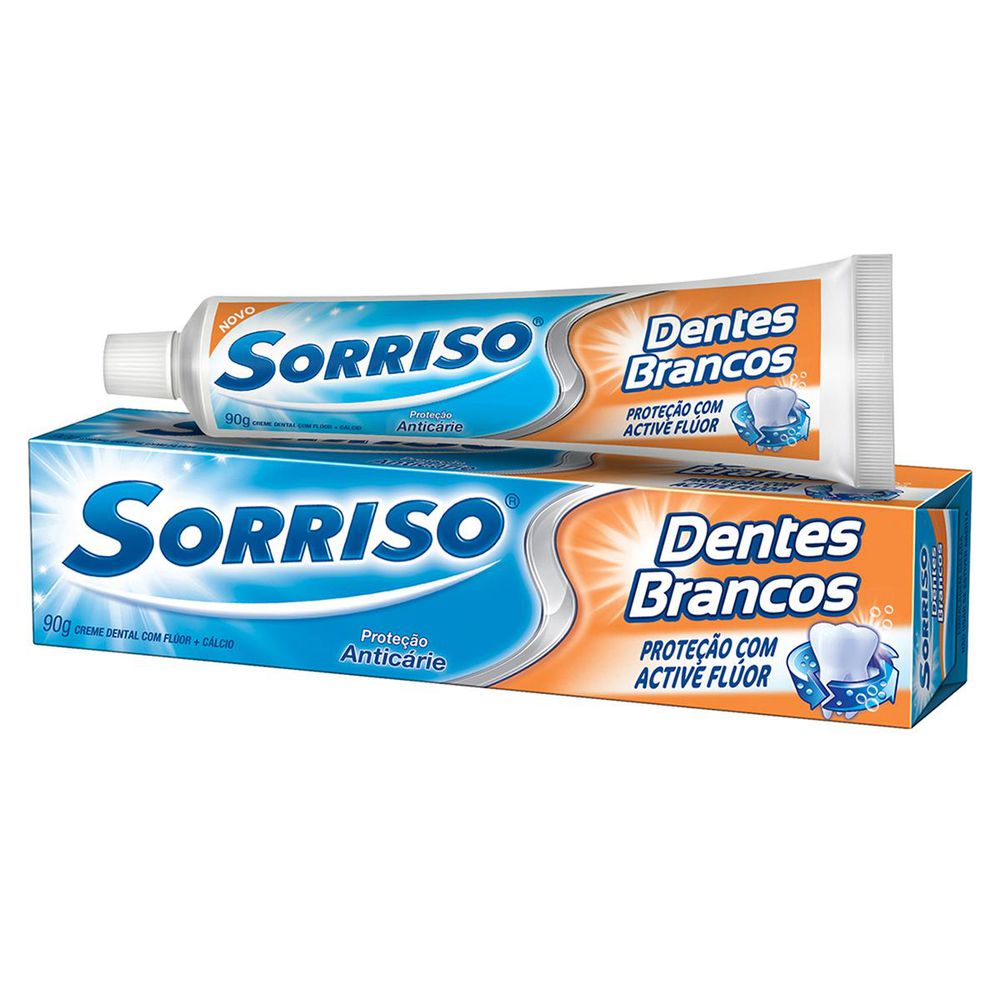 Creme-Dental-Sorriso-Dentes-Brancos-90G