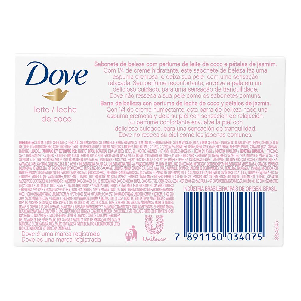 Sabonete-Dove-Leite-De-Coco-90G
