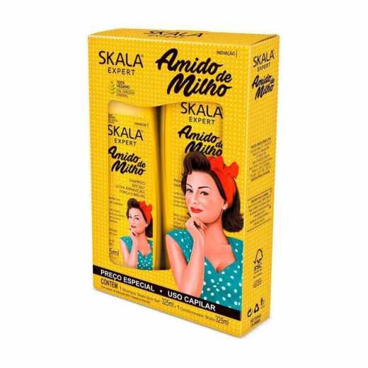 Kit-Skala-Shampoo-Condicionador-Amido-De-Milho-325ml