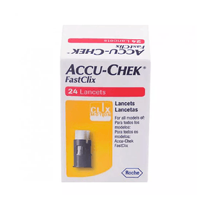 Lancetas Accu-Chek Fastclix com 24 unidades