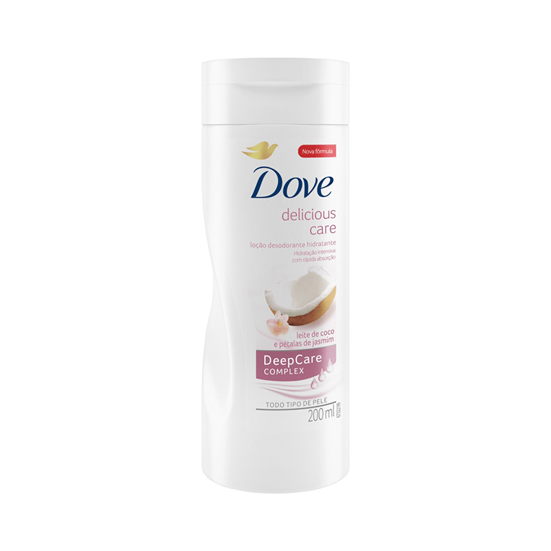 Loção Hidratante Dove Leite De Coco 200ml - Pense Farma