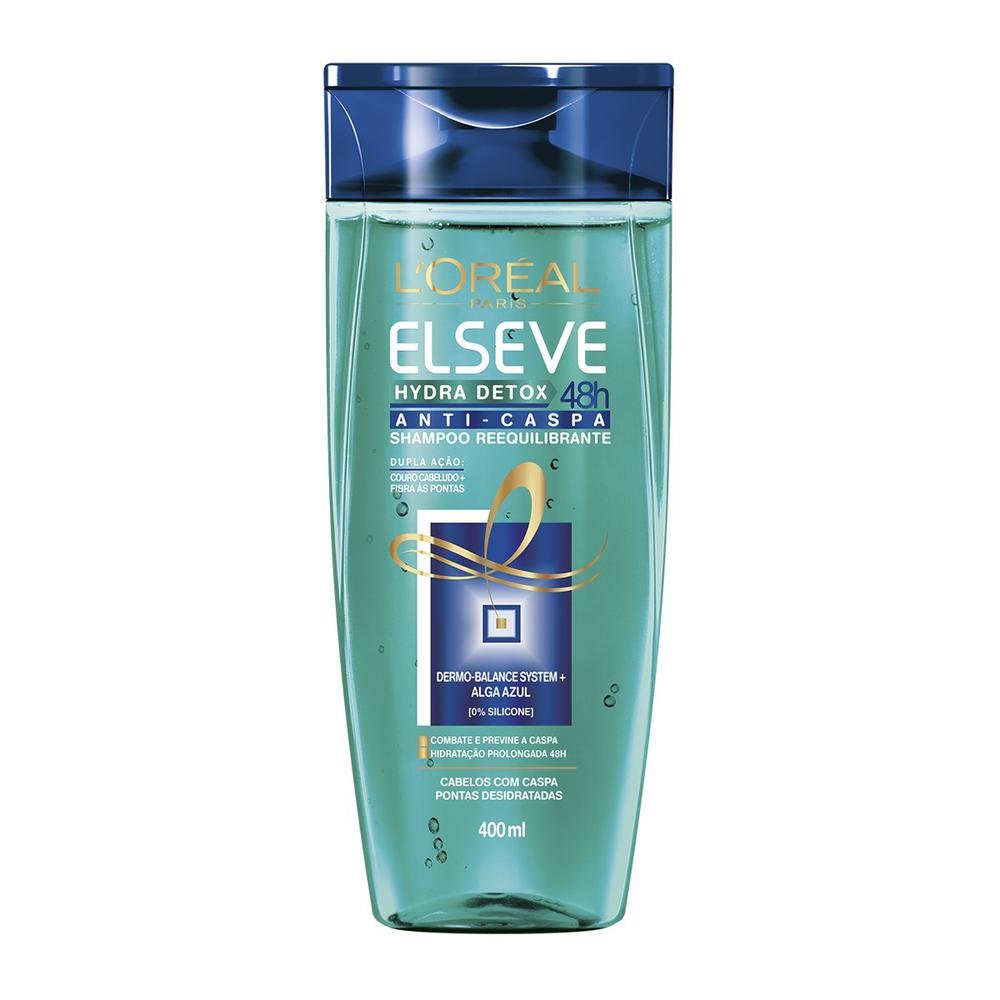 Shampoo-Elseve-Hydra-Detox-48h-Anti-Caspa-400mL