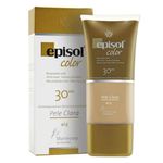Protetor-Solar-Episol-Color-Base-Facial-Pele-Clara-Fps30-40G