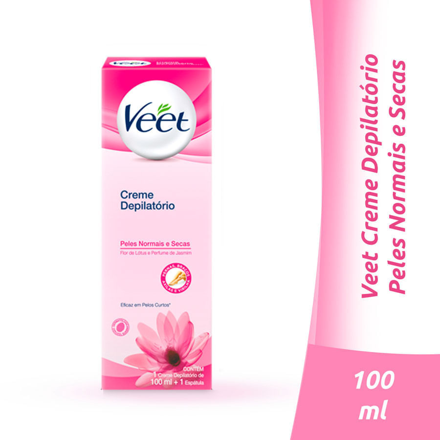 Veet-Creme-Depilatorio-Corporal-Jasmin-Peles-Normais-100mL