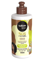 Creme-Para-Pentear-Sos-Cachos-Coco-Tratamento-Profundo-300Ml