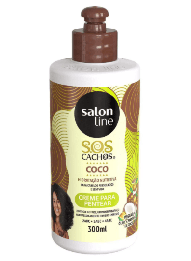 Creme-Para-Pentear-Sos-Cachos-Coco-Tratamento-Profundo-300Ml