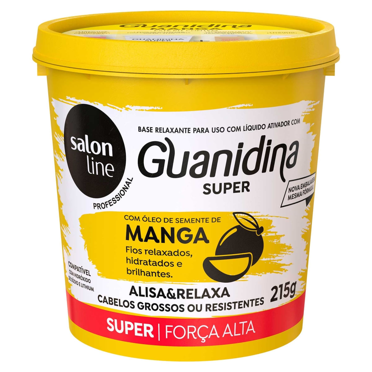 Creme-Relaxante-Capilar-Salon-Line-Guanidina-Manga-215G