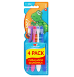 Escova-Dental-Condor-Dino-Macia-Pack-com-4-unidades-