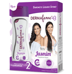 Kit-Sabonete-Liquido-Intimo-Dermafeme-Jasmim-2-Frascos-De-200Ml