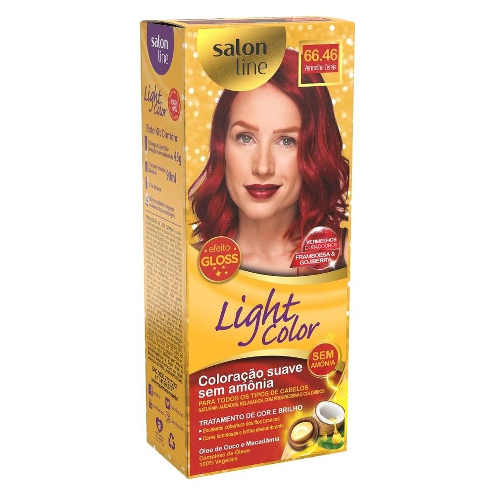 Salon-Line-Tonalizante-de-Cabelo-Light-Color---6646-Vermelho-Cereja