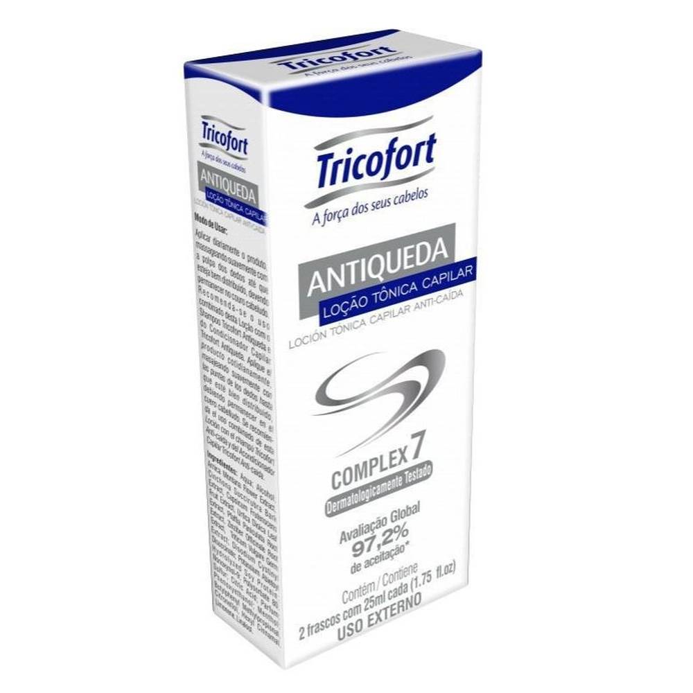 Tonico-Capilar-Tricofort-Antiqueda-com-2-unidades-Ampolas-25ml
