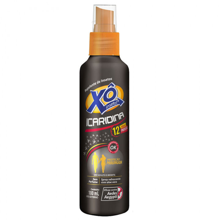 Xo-Inseto-Icaridina-25--Repelente-de-Insetos-Spray-100mL