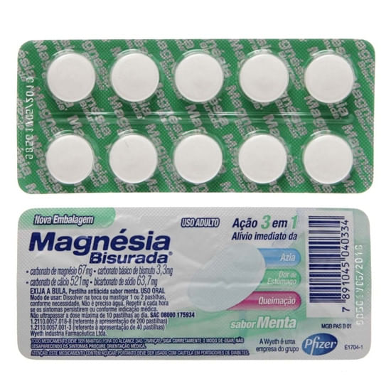 Magnesia-Bisurada-Sabor-Menta-com-10-Pastilhas