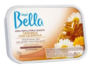 Cera-Depilatoria-Depilbella-Quente-Camomila-250G
