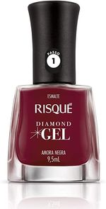 Esmalte-Risque-Diamond-Gel-Amora-Negra-95Ml