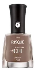 Esmalte-Risque-Diamond-Gel-Couro-Nude-95Ml