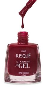 Esmalte-Risque-Diamond-Gel-Rosa-Flambado-95Ml