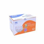 Mascara-Descartavel-Medway-Tripla-com-Elastico-Infantil-com-50-unidades