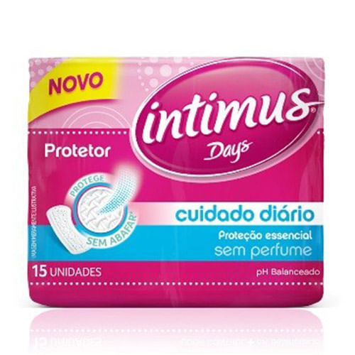 Protetor-Diario-Intimus-Days-com-Perfume-Sem-Abas-com-15-unidades