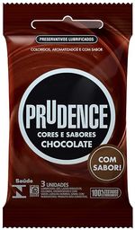 Preservativo-Prudence-Chocolate-com-3-unidades