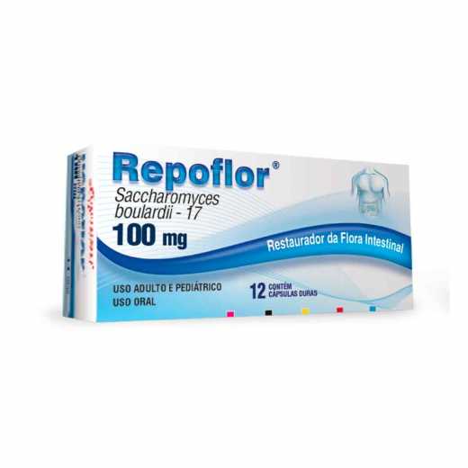 Repoflor-100Mg-Com-12-capsulas