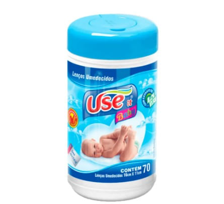 Lenco-Umedecido-Use-It-Pote-Azul-com-70-unidades