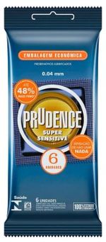 Preservativo-Prudence-Super-Sensitive-com-6-Unidades