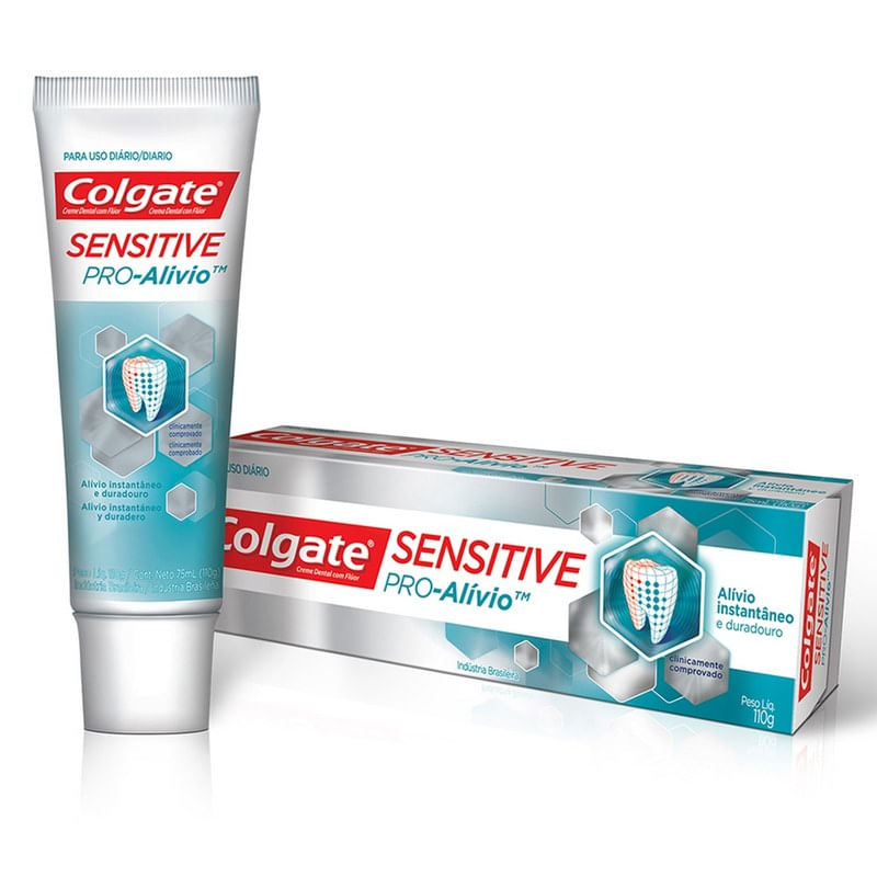 Creme Dental Colgate Sensitive Pró Alívio Original 110g Pense Farma 