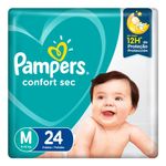FRALDA-PAMPERS-CONFORT-SEC-M-COM-24-UNIDADES