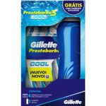KIT-4-APARELHOS-DESCARTAVEIS-PARA-BARBEAR-GILLETTE-PRESTOBARBA3-COOL-COM-1-GARRAFA-GRATIS