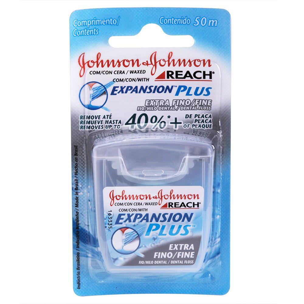 Fio-Dental-Johnson-Reach-Extra-Fino-50M