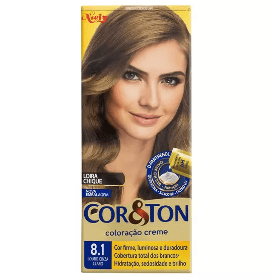 Tintura-Cor-Ton-Niely-Louro-Cinza-Claro-8.1-50g