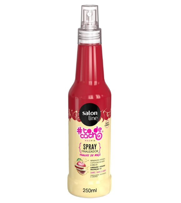 SPRAY-FINALIZADOR--TODECACHO-VINAGRE-DE-MACA-SALON-LINE-250ML