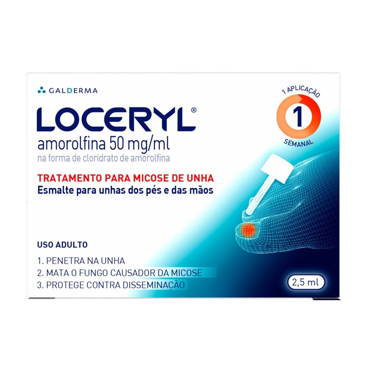 Loceryl-Esmalte-Amorolfina-50mg-para-Tratamento-de-Micose-com-25ml